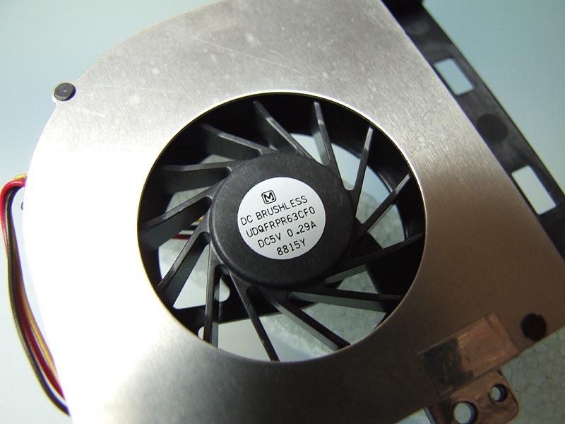 Sony VAIO VGN-NR180e NR220e NR310e NR330e NR385e ventilátor (CPU fan)