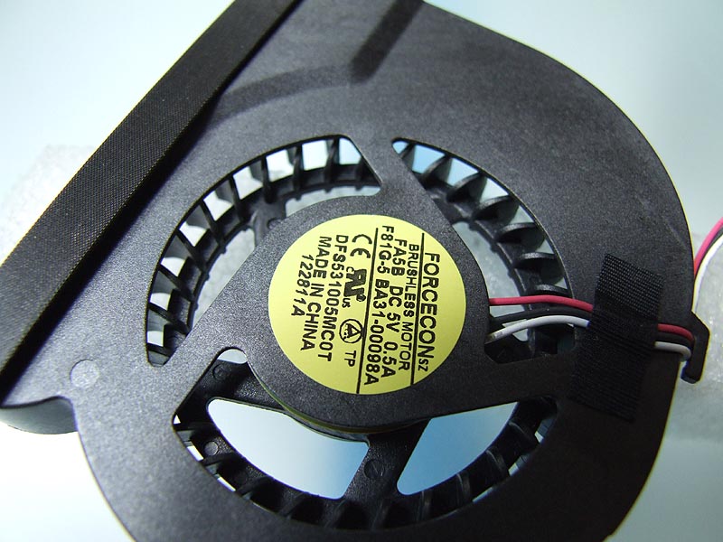 Samsung NP-RV409 NP-RV410 NP-RV411 NP-RV412 NP-RV413 NP-RV415 NP-RV420 notebook ventilátor (CPU fan)