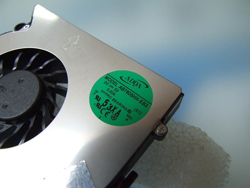 ACER Aspire 5220 5310 5315 5520 5720 7220 7320 7520 7720 notebook ventilátor (CPU fan)