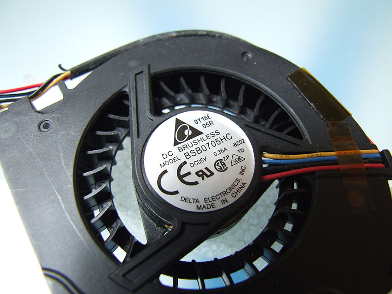 ASUS A9T A94 X51 X50 X53 X50Q X50Z X50M F5 ventilátor (CPU fan)