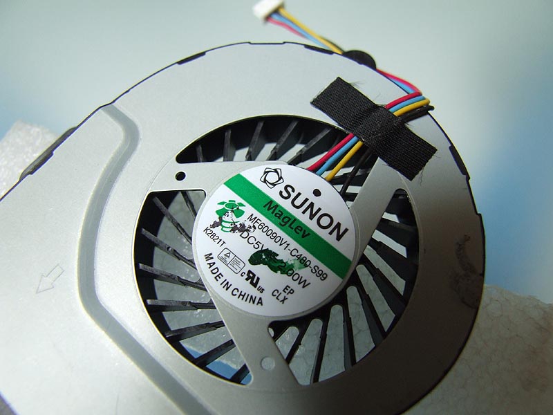 ASUS X45C X45VD K55VM X55V X55VD R500V ventilátor (CPU fan)