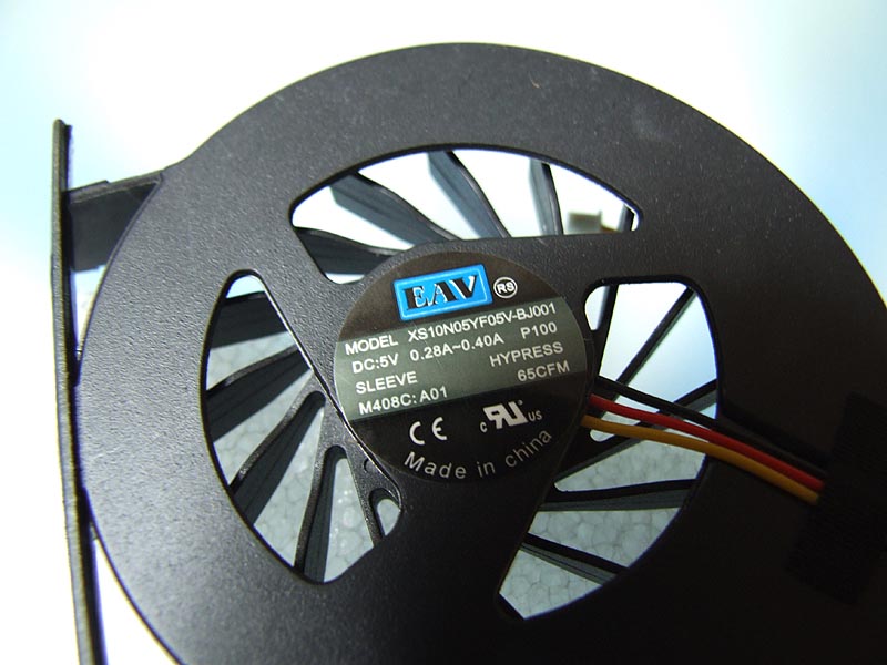 HP CQ61 G61 CQ70 CQ71 G71 ventilátor (CPU fan)