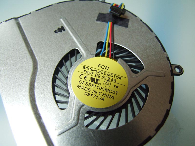HP Pavilion Sleekbook 14-1000 15 series ventilátor (CPU fan)