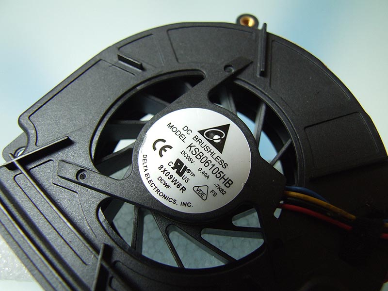 HP EliteBook 6930P 8530 8530p 8530w ventilátor (CPU fan)