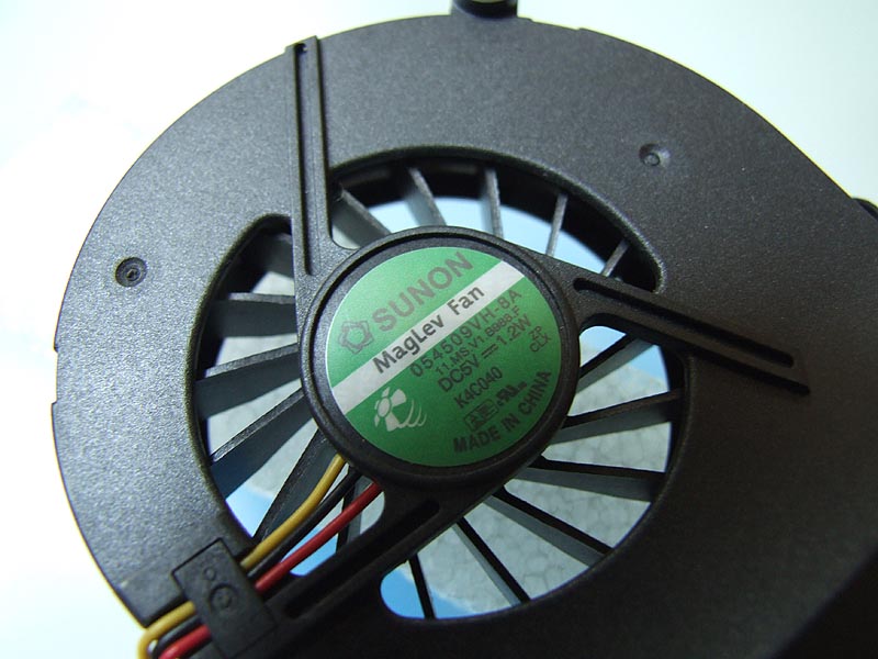 DELL Inspiron 1000 notebook ventilátor (CPU fan)