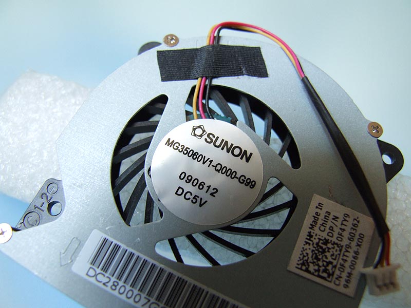 DELL Inspiron 11z 1110 notebook ventilátor (CPU fan)