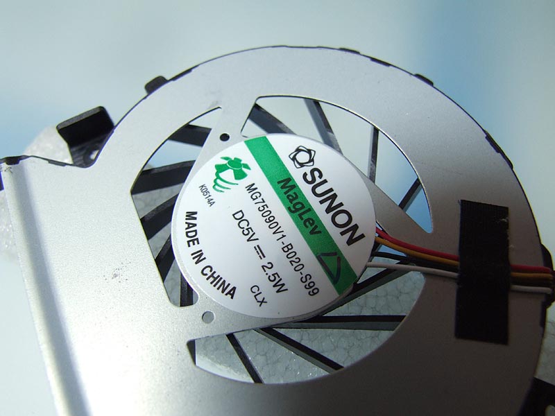 ACER Aspire 5553 5553G notebook ventilátor (CPU fan)