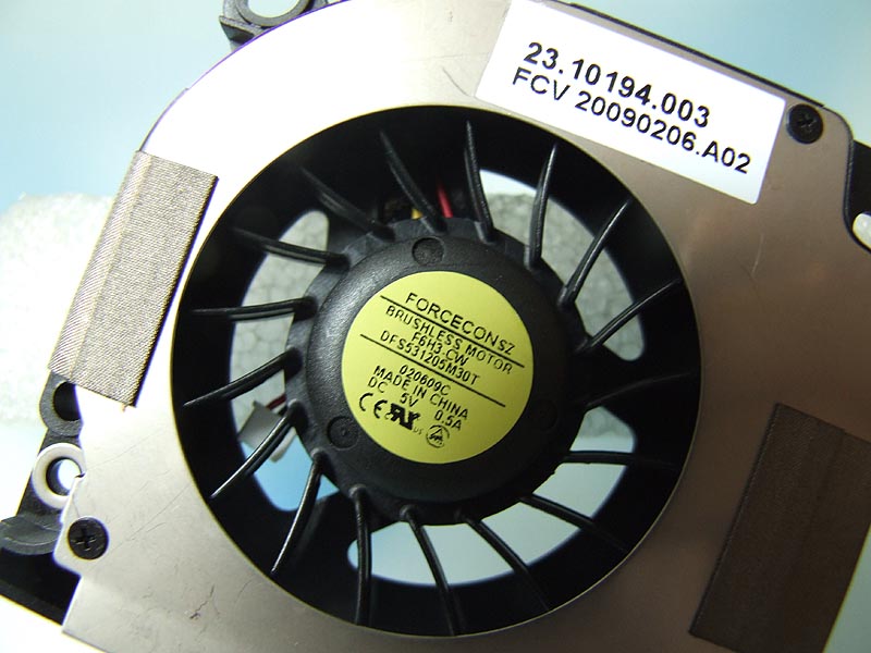 PD099 YT944 DELL Precision M2300 notebook ventilátor (CPU fan)
