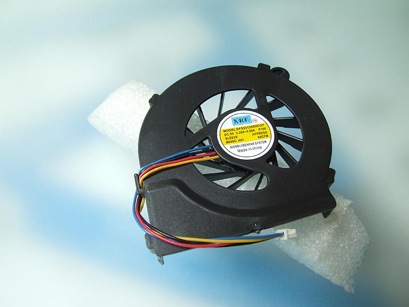 HP CQ42 CQ56 CQ62 G42 G56 G62 G4-1000 G6-1000 4-pin ventilátor (CPU fan)