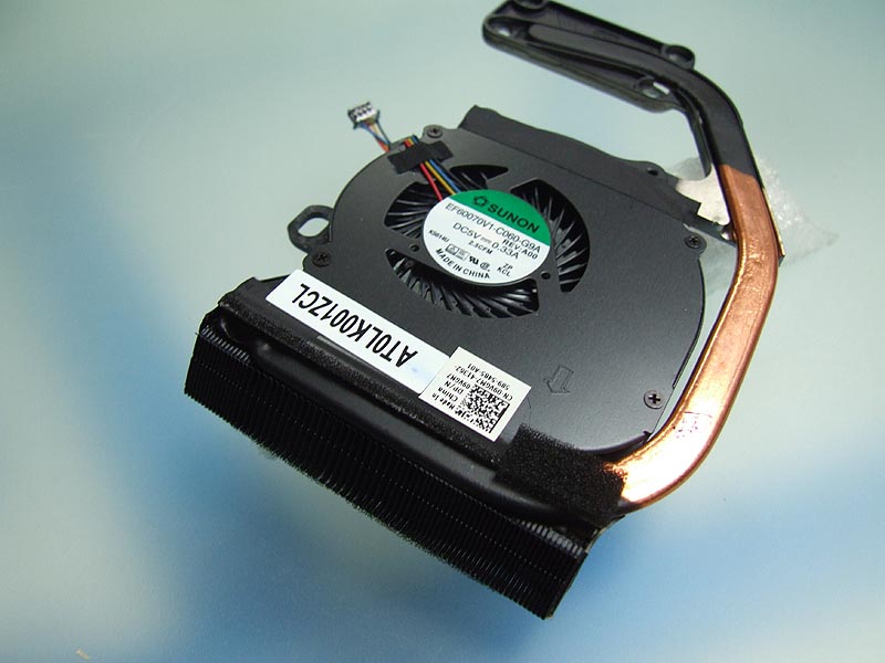 DELL Latitude E6330 E6430s notebook ventilátor chladič (CPU fan, heatsink)
