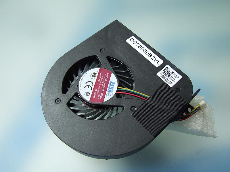 DELL Precision M4700 notebook ventilátor (CPU fan)