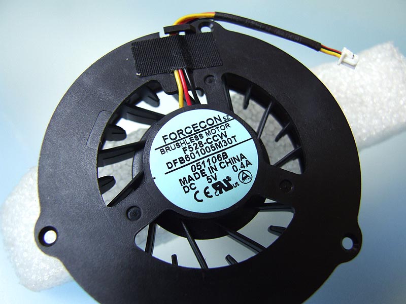 Packard Bell EasyNote W3117 W3420 W3450 notebook ventilátor (CPU fan)