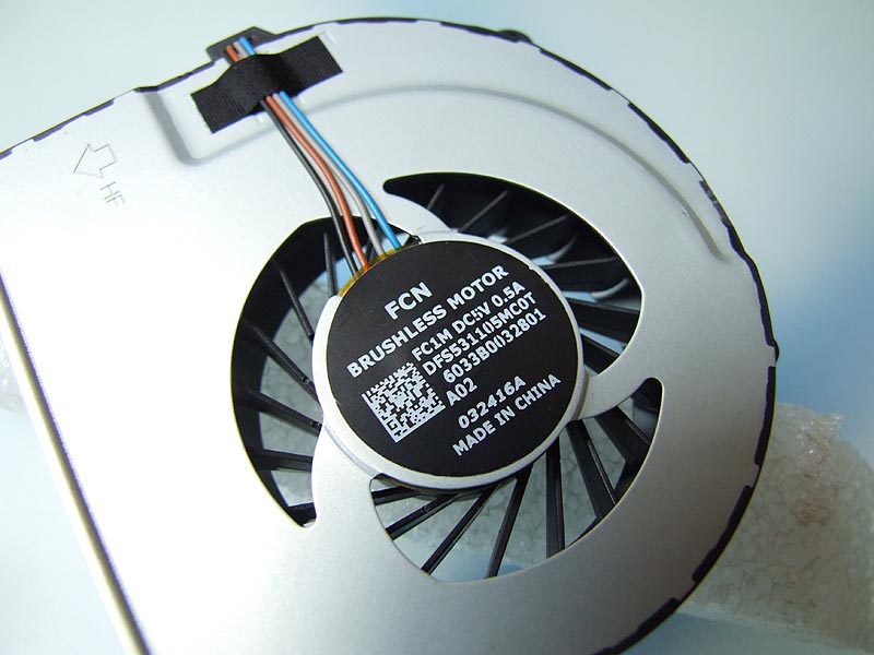 HP Envy 15 15T 15Z 17 17T M6 series ventilátor (CPU fan)