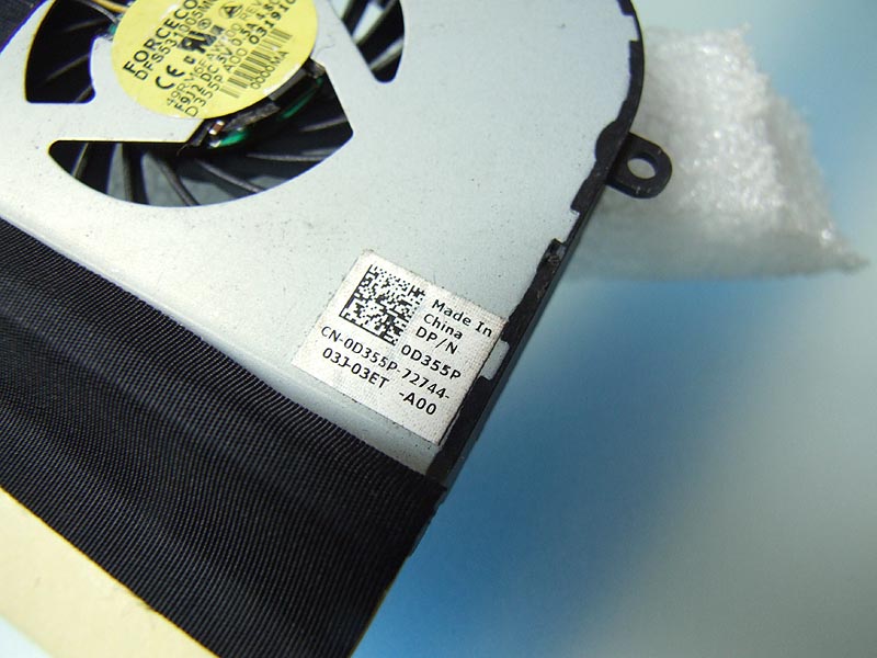 DELL Studio 1569 notebook ventilátor (CPU fan)