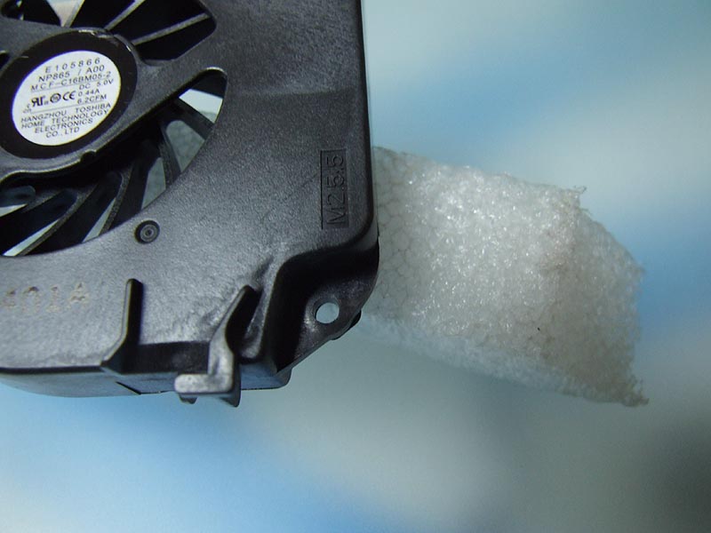 DELL Latitude D531 D820 D830 notebook ventilátor (CPU fan)