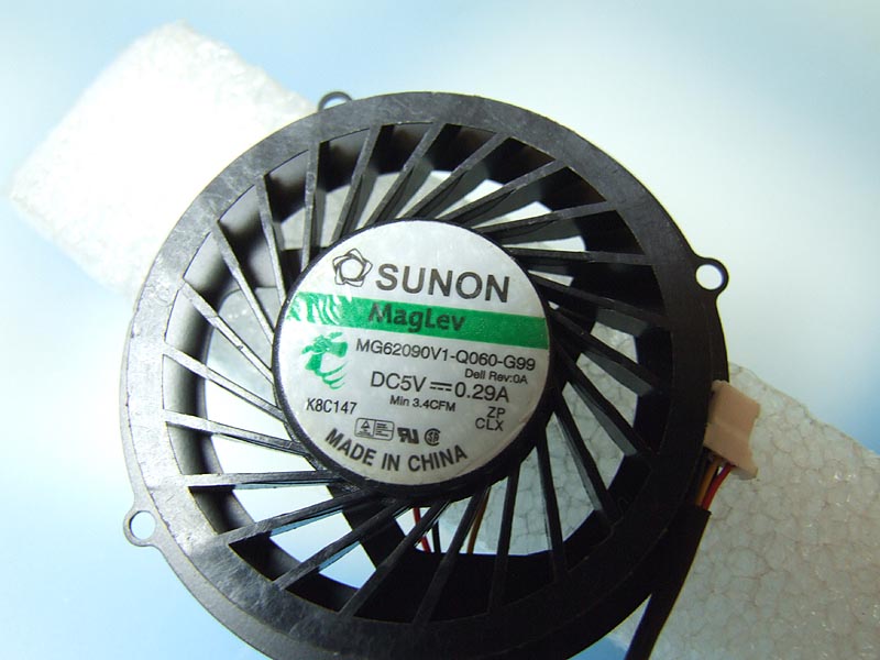 DELL Studio 14z 1440 notebook ventilátor (CPU fan)