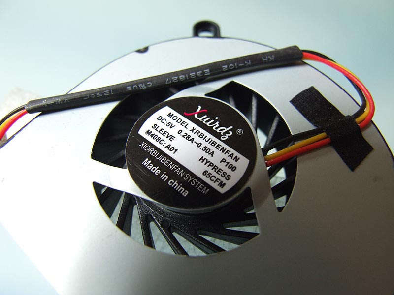 MSI MegaBook FX610 notebook ventilátor (CPU fan)