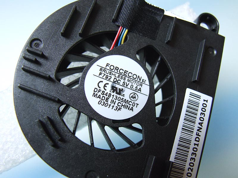 HP Compaq 6930p 8530w 8530p notebook ventilátor (CPU fan)