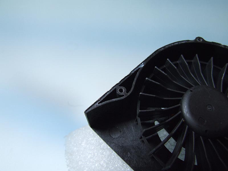 MSI GX620 GX627 MS-165 notebook ventilátor (CPU fan)