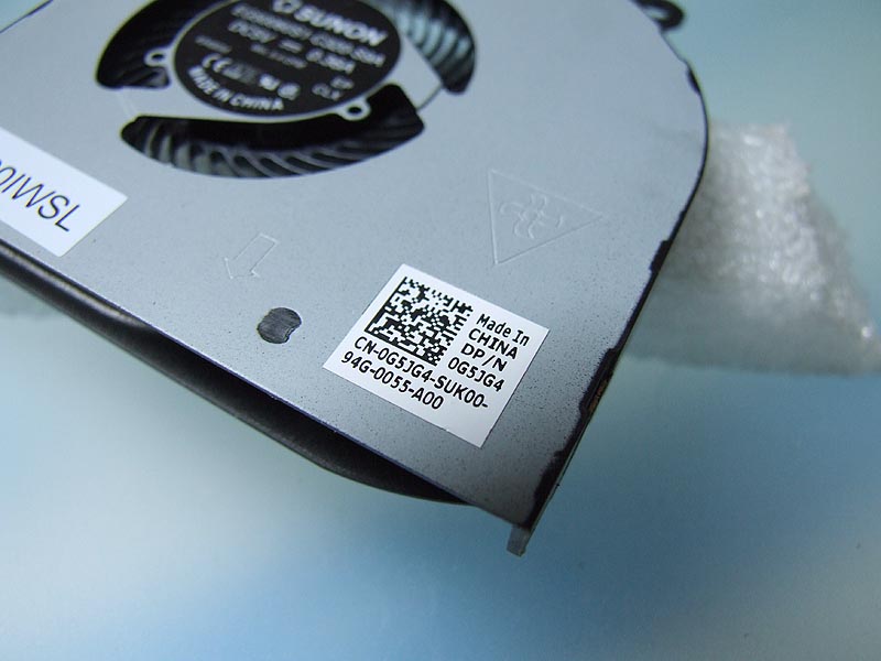 DELL Latitude 5480 5490 notebook ventilátor (CPU fan H-type)