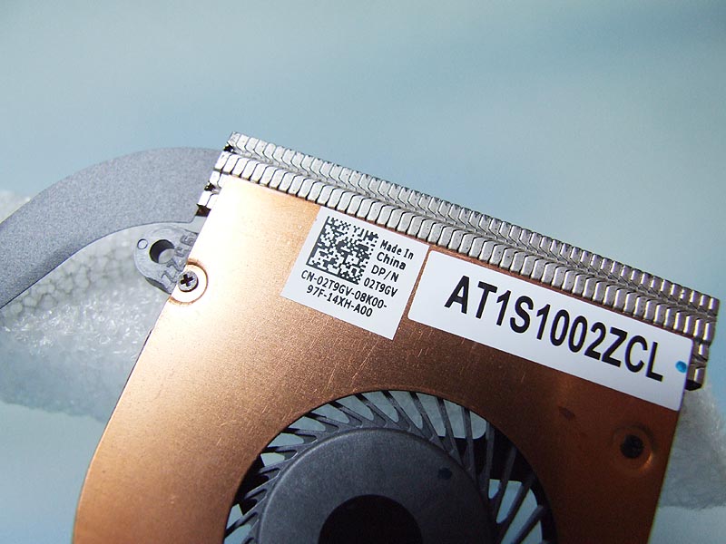 DELL Latitude 7480 7490 notebook ventilátor chladič (CPU fan, heatsink)