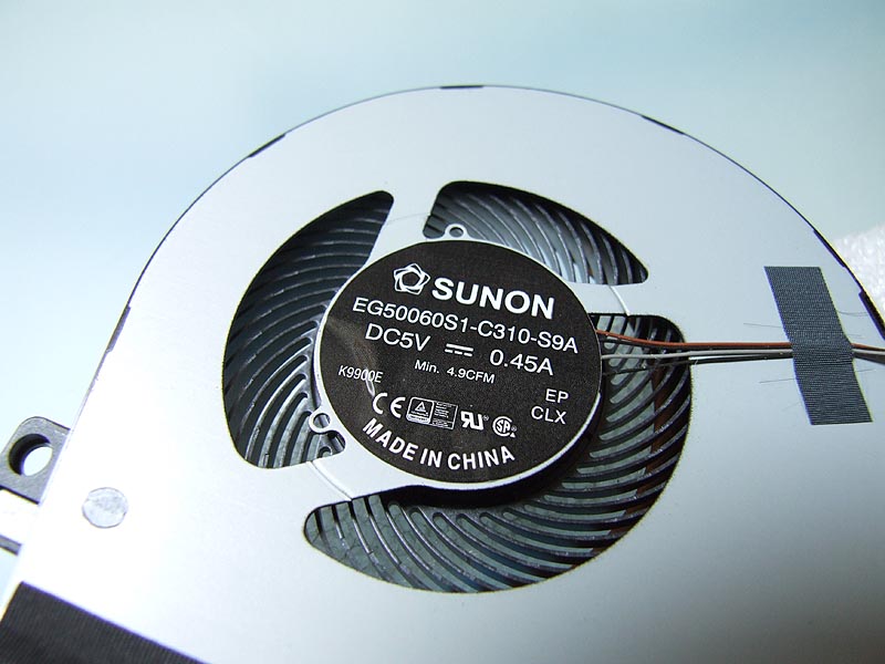 DELL Precision 3520 3530 notebook ventilátor chladič (CPU fan, heatsink)