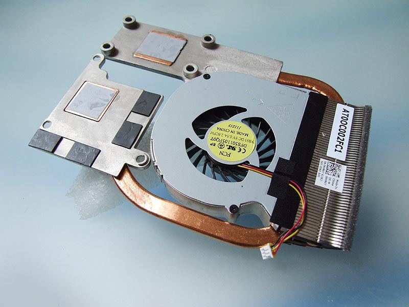 6HNV7 DELL Vostro 3560 notebook ventilátor chladič (CPU fan, heatsink)