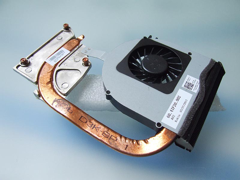 DELL Vostro 3550 notebook ventilátor chladič (CPU fan, heatsink)