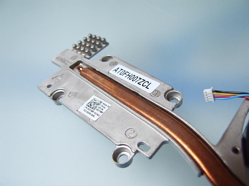 DELL Latitude E6520 notebook ventilátor chladič (CPU fan, heatsink)