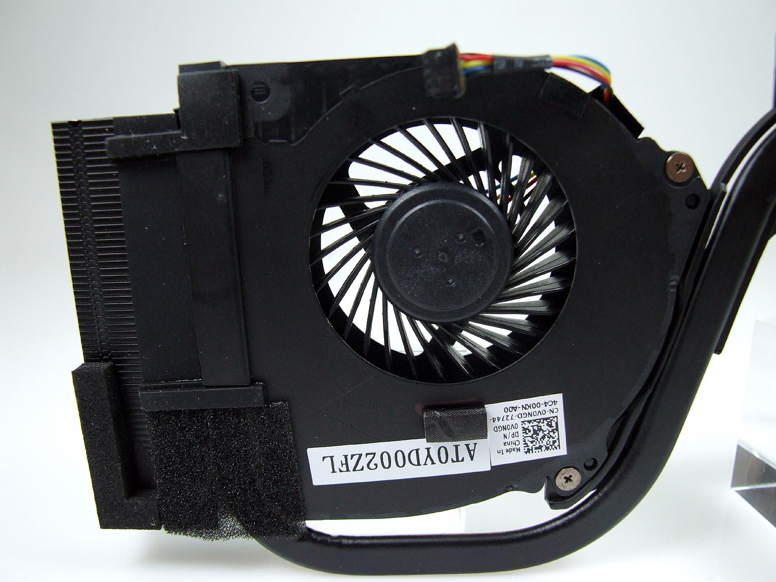 DELL Precision M2800 notebook ventilátor chladič (CPU fan, heatsink)