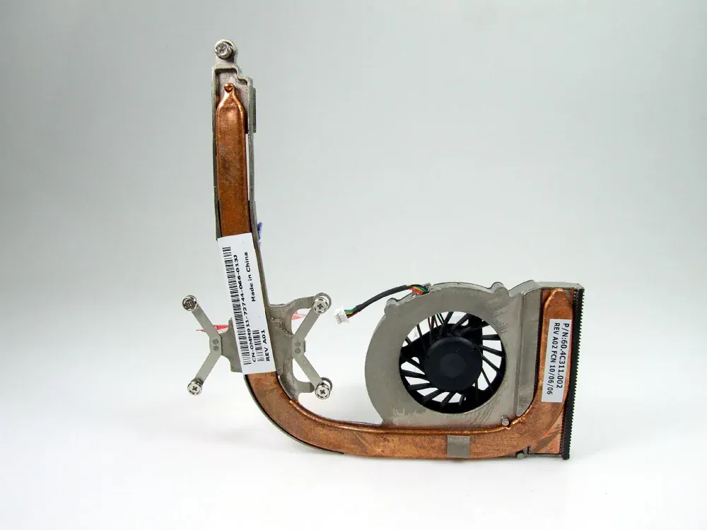 DELL XPS M1330 notebook ventilátor chladič (CPU fan, heatsink)