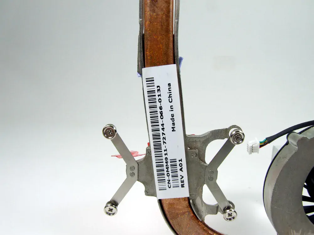 DELL XPS M1330 notebook ventilátor chladič (CPU fan, heatsink)