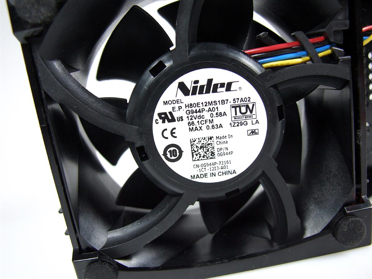DELL OptiPlex GX520 GX620 740 745 755 760 780 SFF ventilátor (CPU fan)