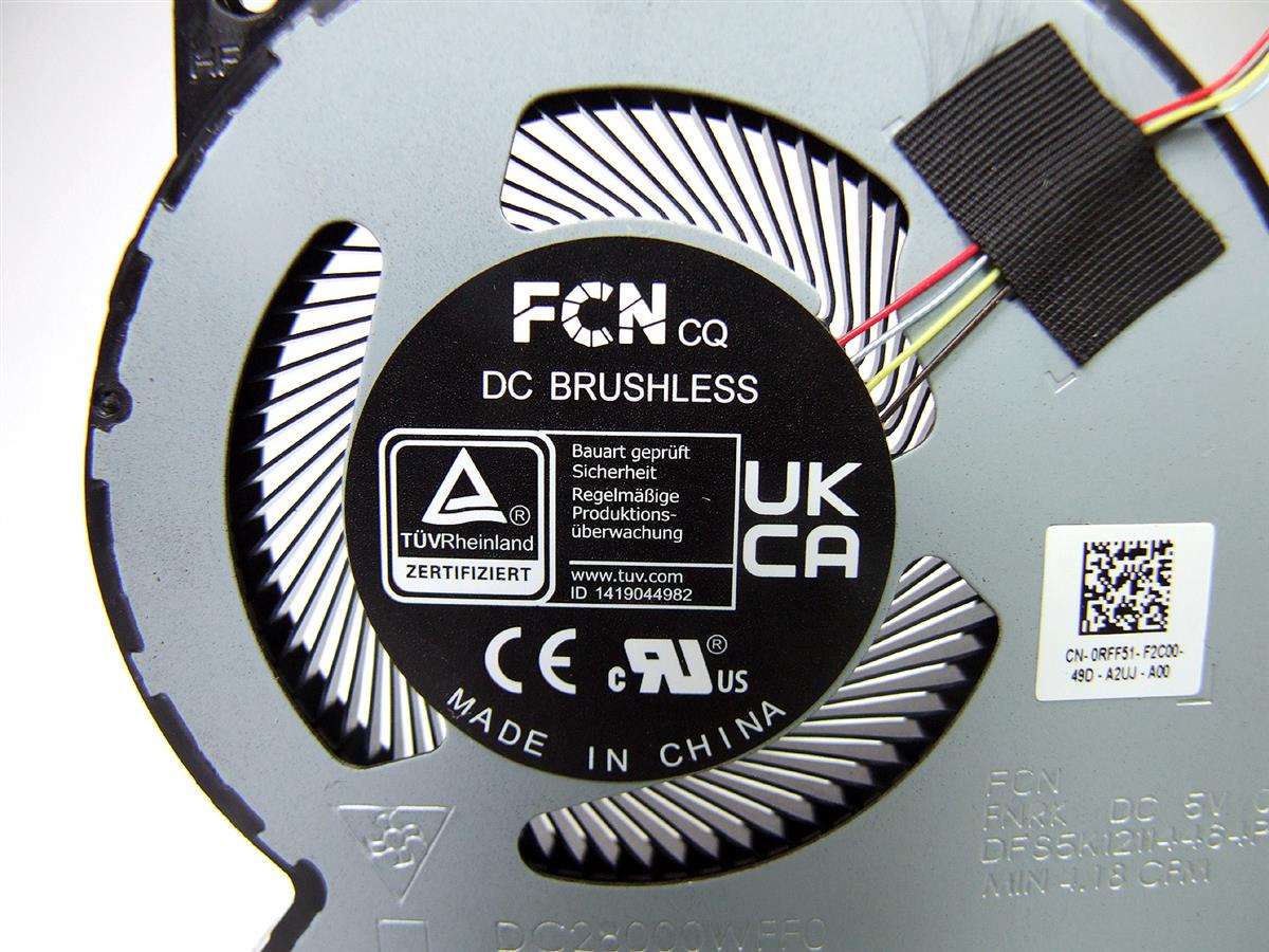 DELL Inspiron 3510 3511 3515 3520 3525 3530 3535 notebook ventilátor (CPU fan)