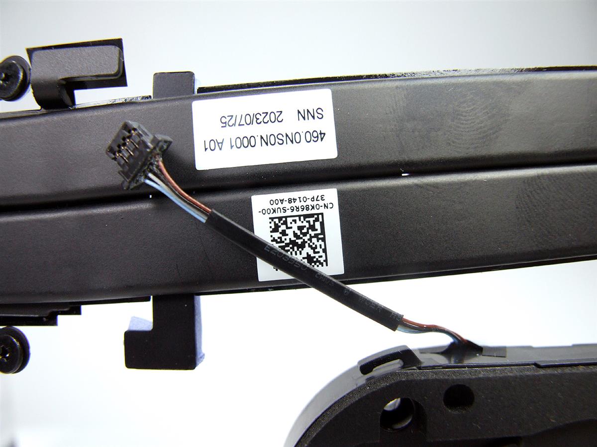 DELL Precision 3561 notebook ventilátor chladič (CPU fan, heatsink)