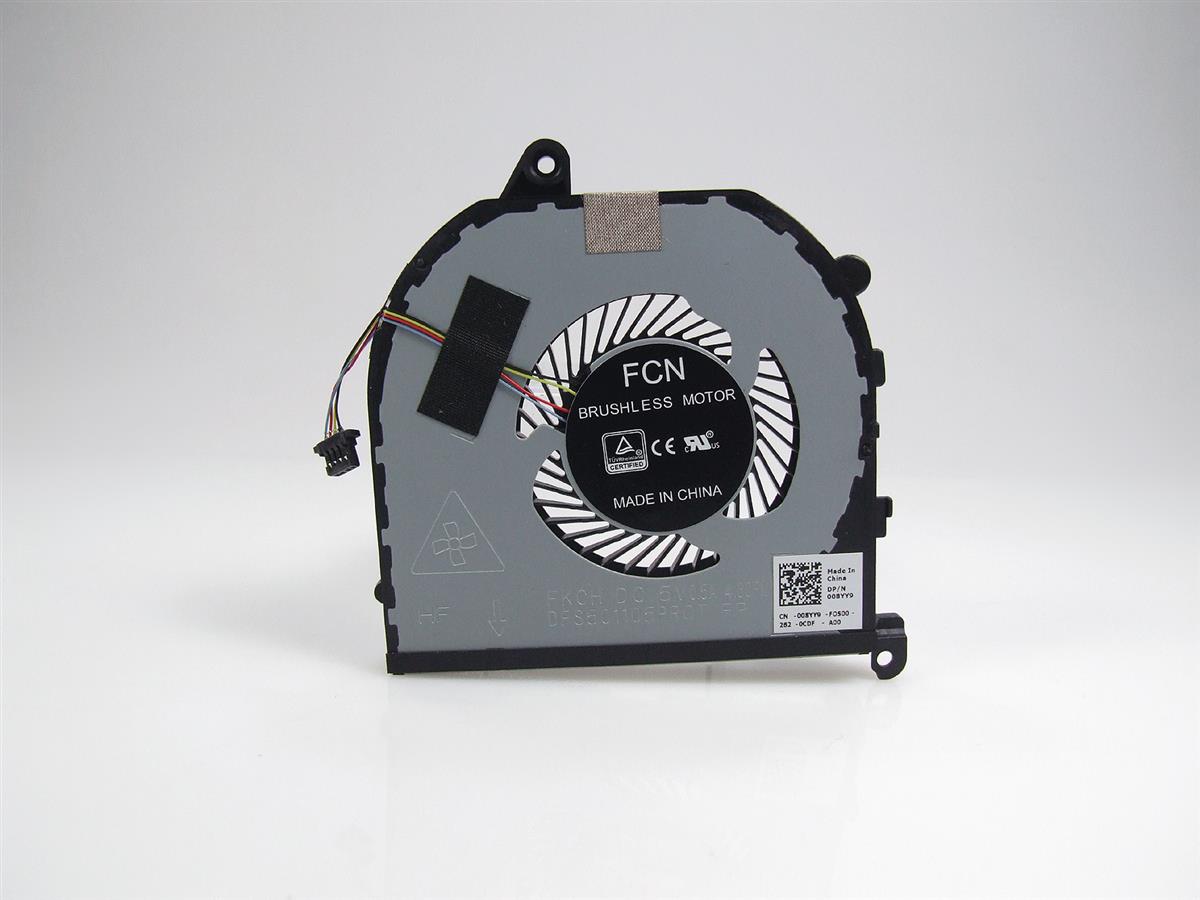 DELL Precision 5520 5530 levý + pravý notebook ventilátor (CPU + GPU fan)