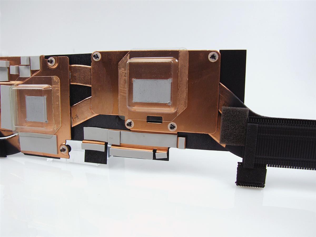 DELL Inspiron 7510 notebook chladič (CPU heatsink)