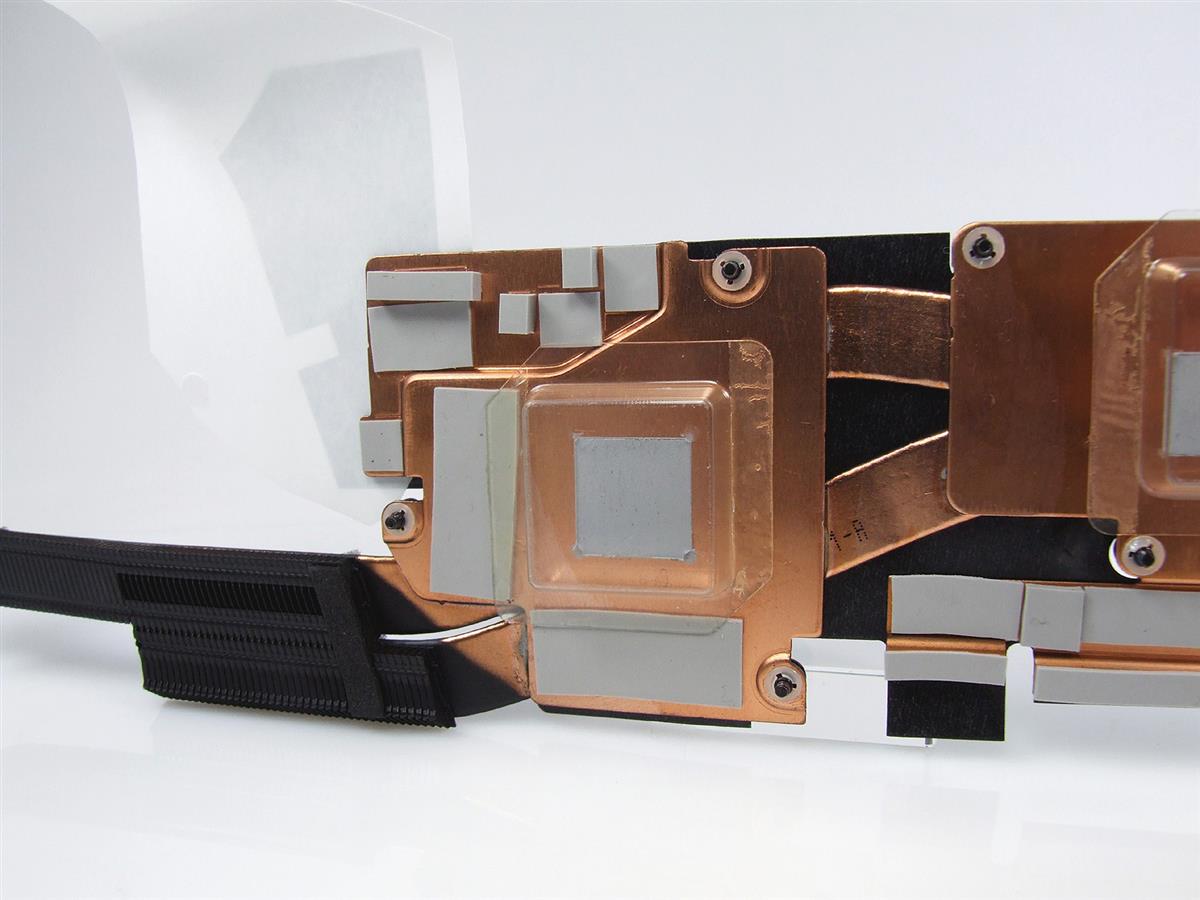 DELL Inspiron 7510 notebook chladič (CPU heatsink)
