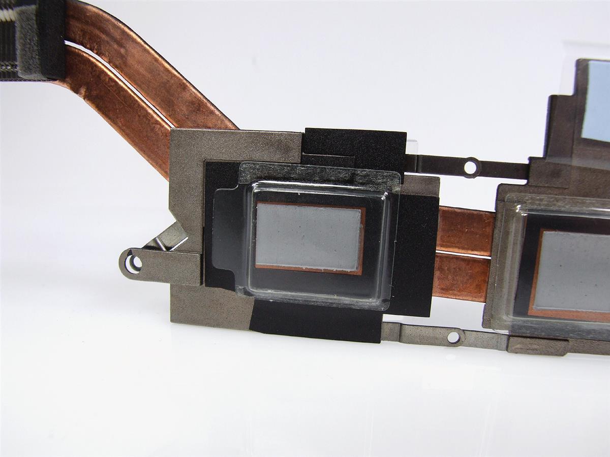 DELL XPS 9570 notebook chladič (CPU heatsink)