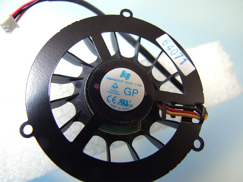 Packard Bell EasyNote E2560 R4360 E4 series notebook ventilátor (CPU fan)