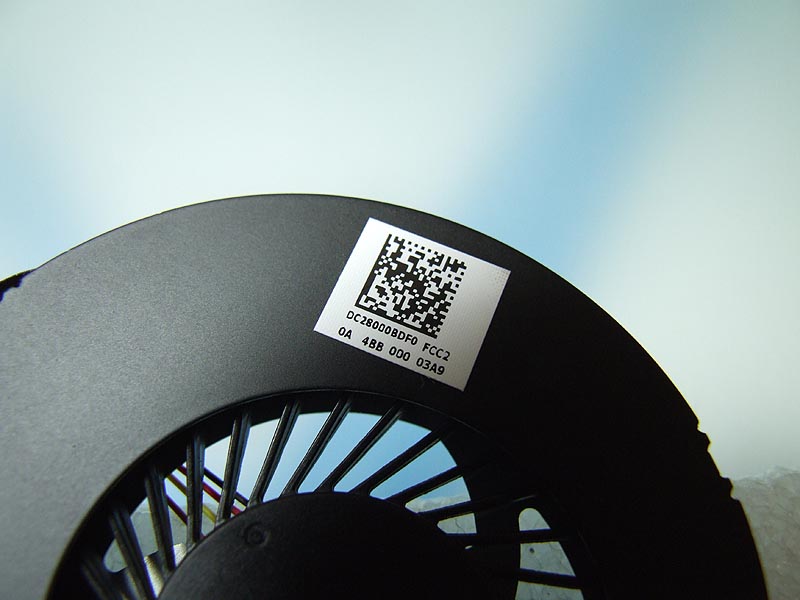 HP Envy Sleekbook 6 Ultrabook 6 series ventilátor (CPU fan)